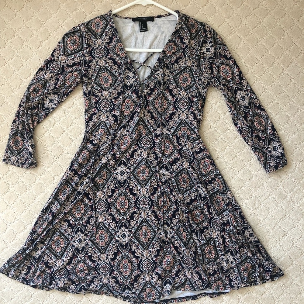 Patterned dress
